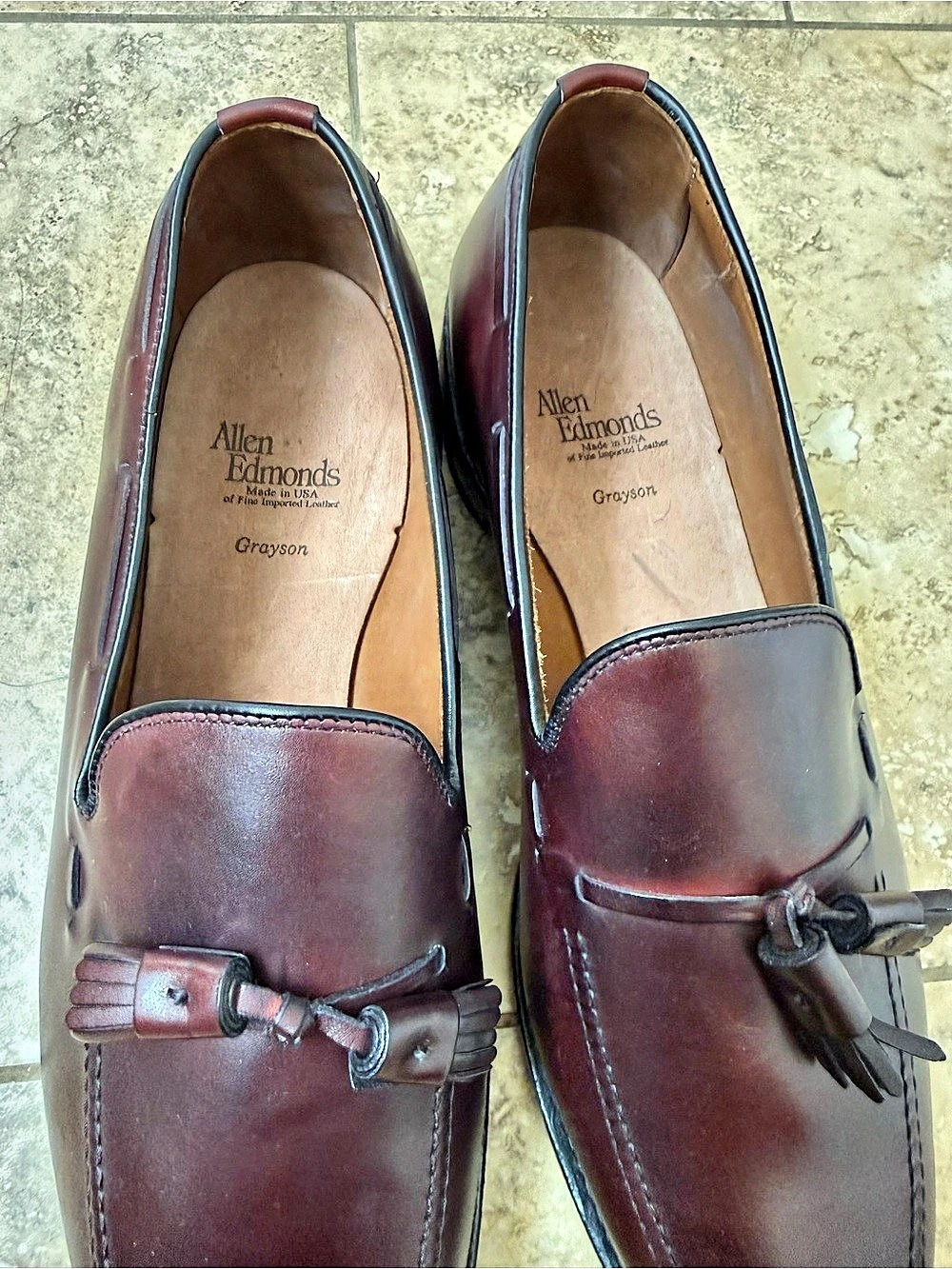 Allen Edmonds Grayson Tassel Loafer Brown